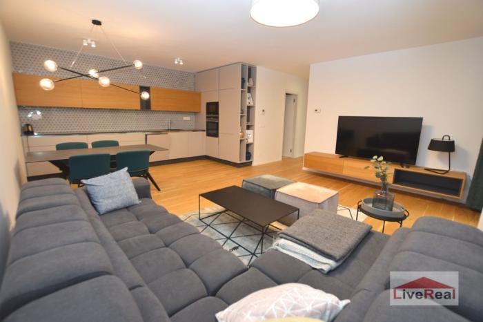 Reality Luxusný 3izb, 92m2, terasa, 2x parking, GANSBERG, odpis DPH,