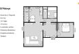 Reality REZERVOVANÝ | 2 izbový ZARIADENÝ byt 60 m² s LOGGIOU, okamžité bývanie