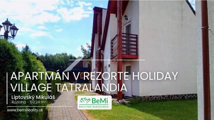 Reality Dvojpodlažný apartmán Tatralandia!