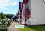 Reality Dvojpodlažný apartmán Tatralandia!