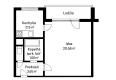 Reality Priestranný 1-izb.byt+loggiou Vrakuňa,42 m², výborná poloha