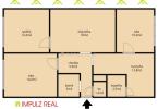Reality 4 izbový byt, 80m2, Prešov, Sídlisko III., ul. Mukačevská,TOP ponuka