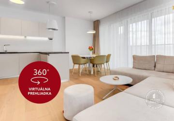 Reality AXIS REAL | Nový 3-izbový byt s KLIMATIZÁCIOU, BALKÓNOM a PARKOVANÍM