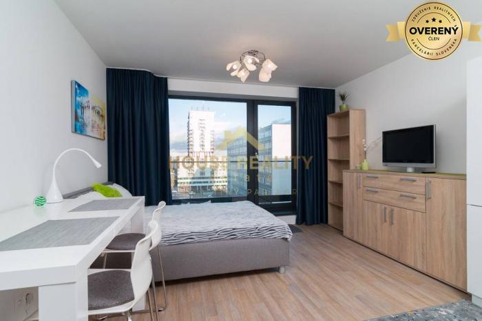 Reality Prenájom moderný 1 izbový byt Miletičova ulica, Bratislava II. Ružinov