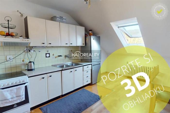 Reality Predaj, trojizbový byt Liptovská Porúbka, U Úpuste - EXKLUZÍVNE HALO REALITY