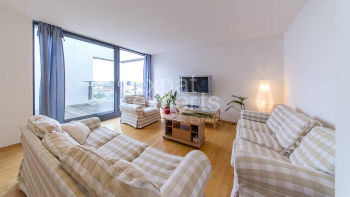 Reality Veľkorysý 2i byt 91 m2, 2x terasa, pivnica a parkovanie, ZLATÁ NOHA