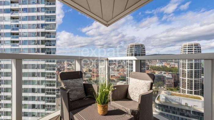 Reality PREDANÉ Slnečný 4i byt, 100m2, 2x parkovanie, PANORAMA TOWERS