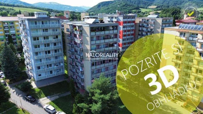 Reality Predaj, štvorizbový byt Hnúšťa, Nábrežie Rimavy - EXKLUZÍVNE HALO REALITY