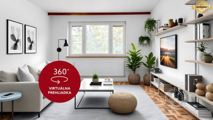 Reality AXIS REAL | Slnečný 4i byt, lodžia-pivnica-parkovanie, Švabinského ul.