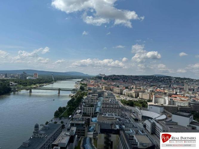 Reality Prenájom 3-izb.byt, 120m2, Eurovea Tower