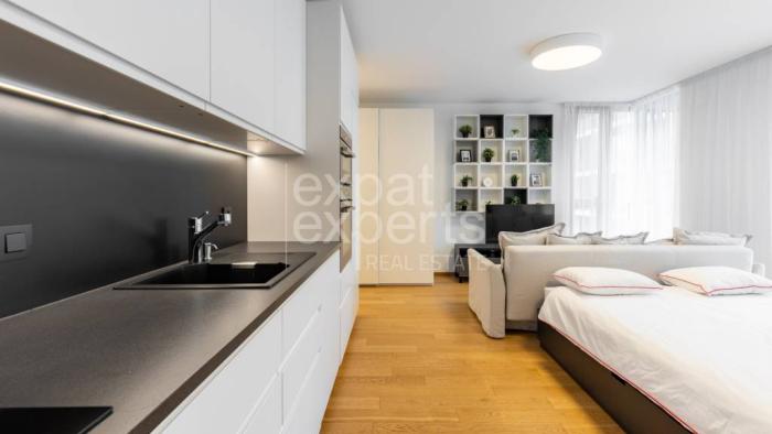 Reality Dizajnový 1i byt, 34m2 s klimatizáciou a parkovaním, NIDO