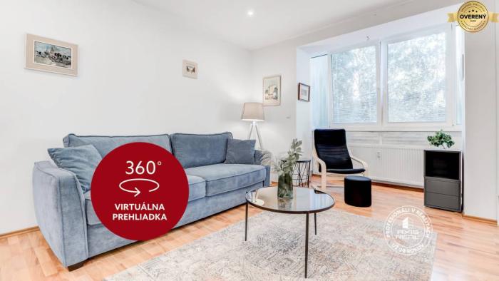 Reality AXIS REAL | Pekná štýlová garsónka, PIVNICA, BA I SM, Slávičie údolie