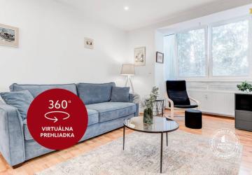 Reality AXIS REAL | Pekná štýlová garsónka, PIVNICA, BA I SM, Slávičie údolie