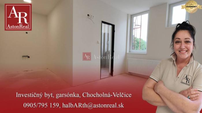 Reality Garsónka, 21,88m2, 1. poshodie, parkovacie miesto, Chocholná