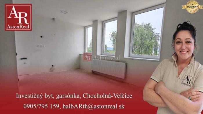 Reality Garsónka, 26,35m2, 1. poshodie, parkovacie miesto, Chocholná