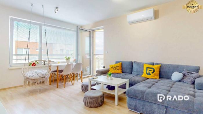 Reality RADO | 4i byt s terasou a parkovaním v tichej časti Rovinky | 89m2