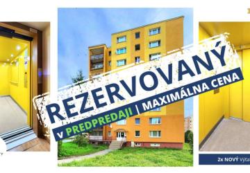 Reality REZERVOVANÉ | 3i byt s Loggiou, Bernolákova, Prešov