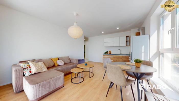 Reality RentHub I Krásny moderne zariadený 3-izb. byt I novostavba I Stupava