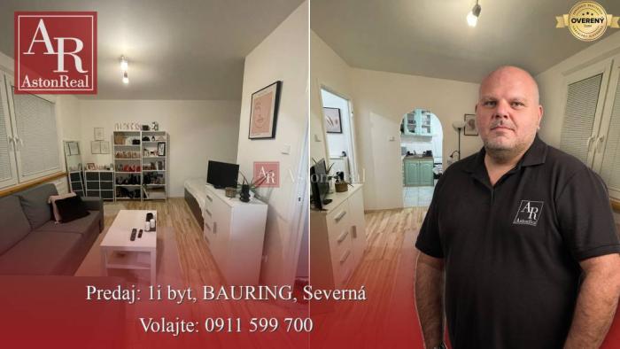 Reality PREDANÉ!!! 1i byt, BAURING, 4. poschodie s výťahom, 29 m2, Severná