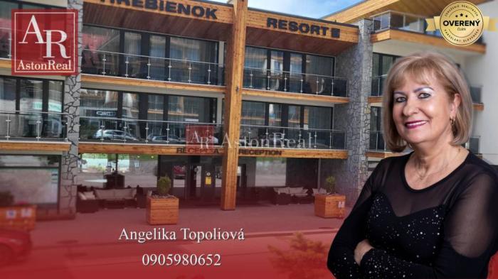 Reality Investičný apartmán Vysoké Tatry - Hrebienok Resort II - 78,57 m2,