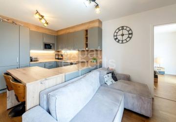 Reality Dizajnový, krásny 2i byt 44m2, terasa s výhľadom, parking, GUTHAUS