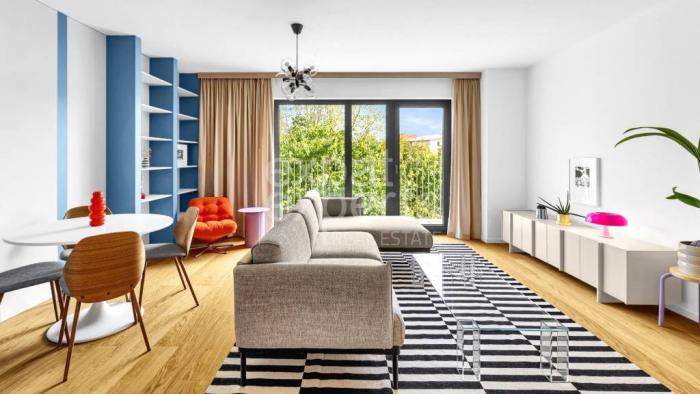 Reality Luxusný, dizajnový 2i byt 55m2, s terasou, klímou a parkovaním, BÔRIK