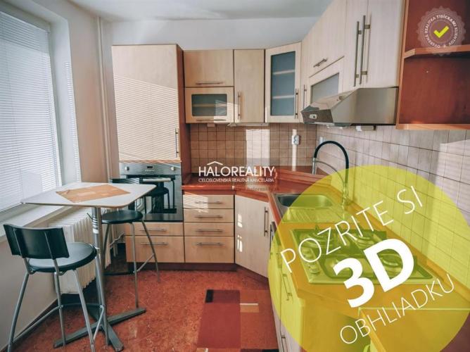 Reality Predaj, trojizbový byt Poprad, Bajkalská  - EXKLUZÍVNE HALO REALITY