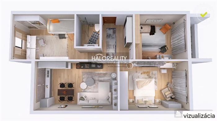 Reality Predaj, trojizbový byt Bratislava Petržalka, Medveďovej