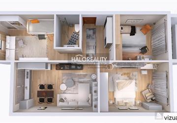 Reality Predaj, trojizbový byt Bratislava Petržalka, Medveďovej