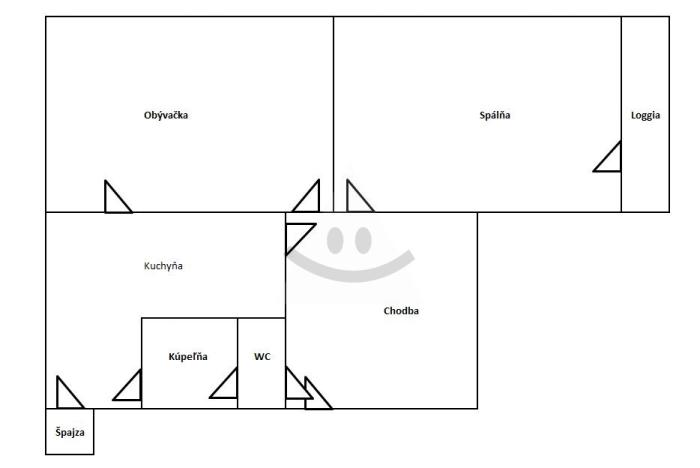 Reality 2-izbový byt byt, Žilina, Vlčince II