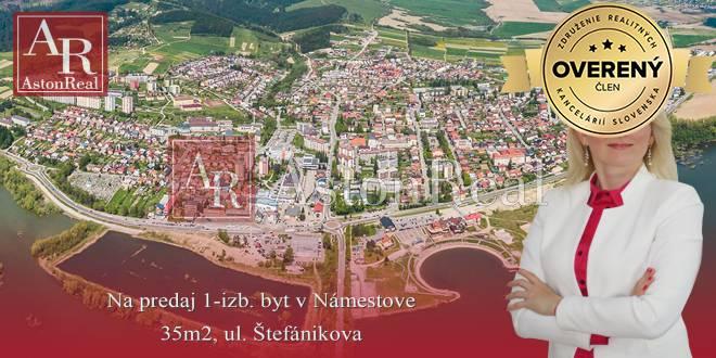 Reality Na predaj 1-izb. byt v Námestove, 35 m2, ul. Štefánikova