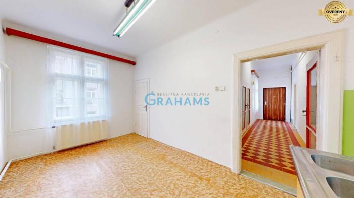 Reality 3D, predaj veľkého 3,5 izb. bytu, ulica 29 augusta, Staré Mesto, BA I