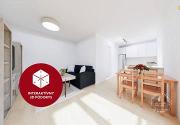 Reality AXIS REAL | Slnečný 2i byt vo výbornej lokalite - nová kuchyňa - výťah