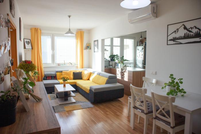 Reality Prenájom: Kompletne zariadený 3-izbový byt s výhľadom – Hálova,