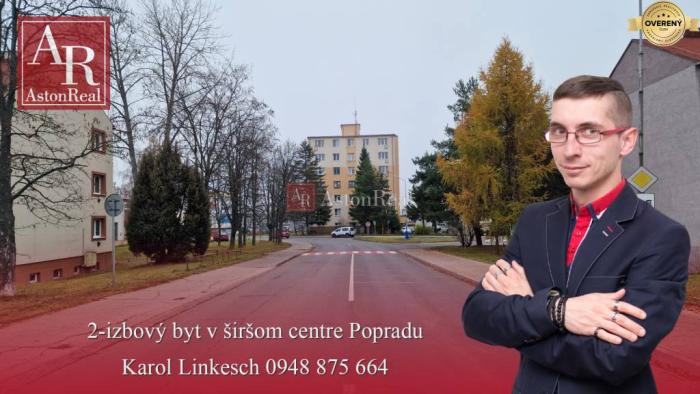 Reality Predaj 2izbový byt Poprad Centrum