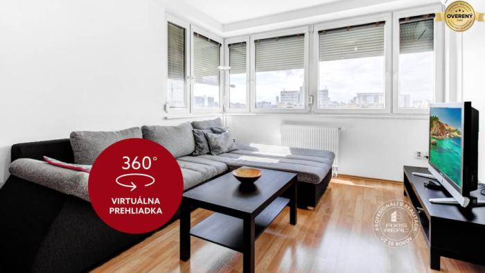 Reality AXIS REAL | 2i byt - tehla, pivnica pri byte, parking, Sv. Vincenta