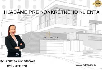 Reality Pre konkrétneho klienta hľadáme 2-izbový byt, Veľký Krtíš