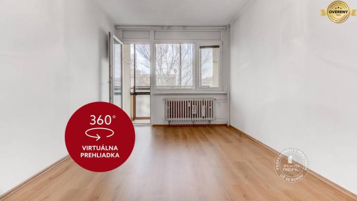 Reality AXIS REAL |  3-izbový byt možnosťou garáže, Ružinov, Exnárova