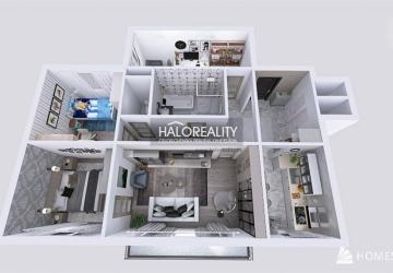 Reality Predaj, štvorizbový byt Brezová pod Bradlom - ZNÍŽENÁ CENA