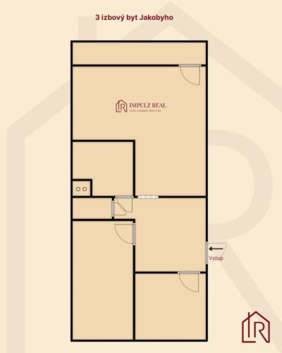 Reality 3-izbový byt po rekonštrukcii s loggiou, Staré Mesto