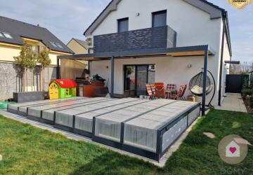 Reality BA/VRAKUŇA-Prenájom zariadeného 5i domu s 2garážou, bazénom a záhradou