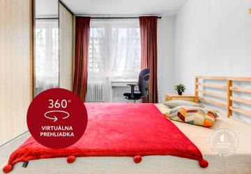 Reality AXIS REAL | Zariadený 2-izbový byt, DVE NEPRIECHODNÉ IZBY, OC RETRO