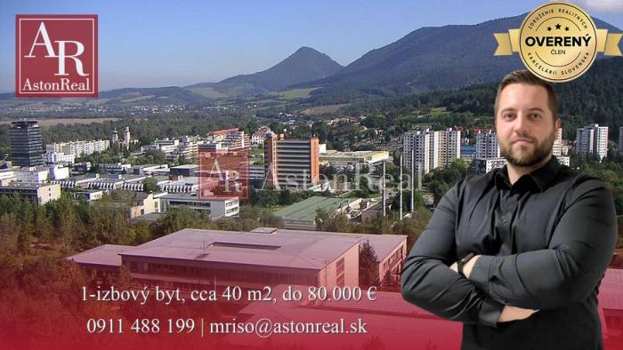 Reality Súrne hľadáme 1-izbový byt, cca 40 m2, do 80.000 €, P. Bystrica