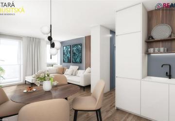 Reality REALISS - Nové 3-izbové byty v projekte Stará Husitská – predaj v novom Bytovom dome č. 3 za