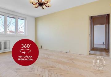 Reality AXIS REAL | 3-izbový byt, loggia, balkón, pivnica, Ružinov, Exnárova