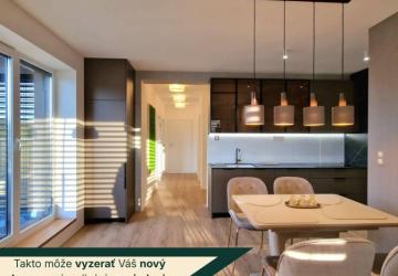 Reality 4i, 93m2 + 27m2 terasa, Lorinčík Háje, novostavba, VC8