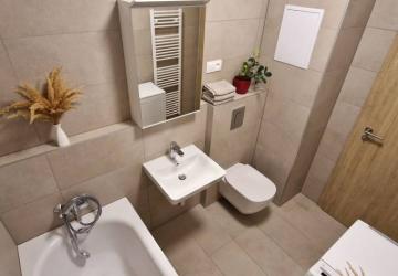 Reality Nový 2-izb. priestor s pred-záhradkou a parkovaním. Biely Kostol