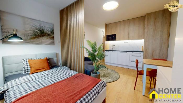 Reality NA PRENÁJOM zariadená garsónka, CENTRUM