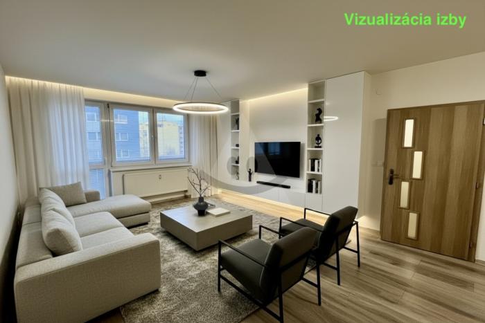 Reality 2-izbový byt byt, Trenčín, Sever Kubra, Armádna