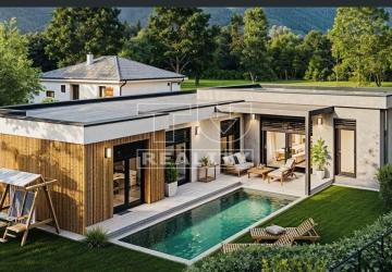 Reality Predaj moderný dom v Miloslavove s bazénom v Miloslavove,147m2